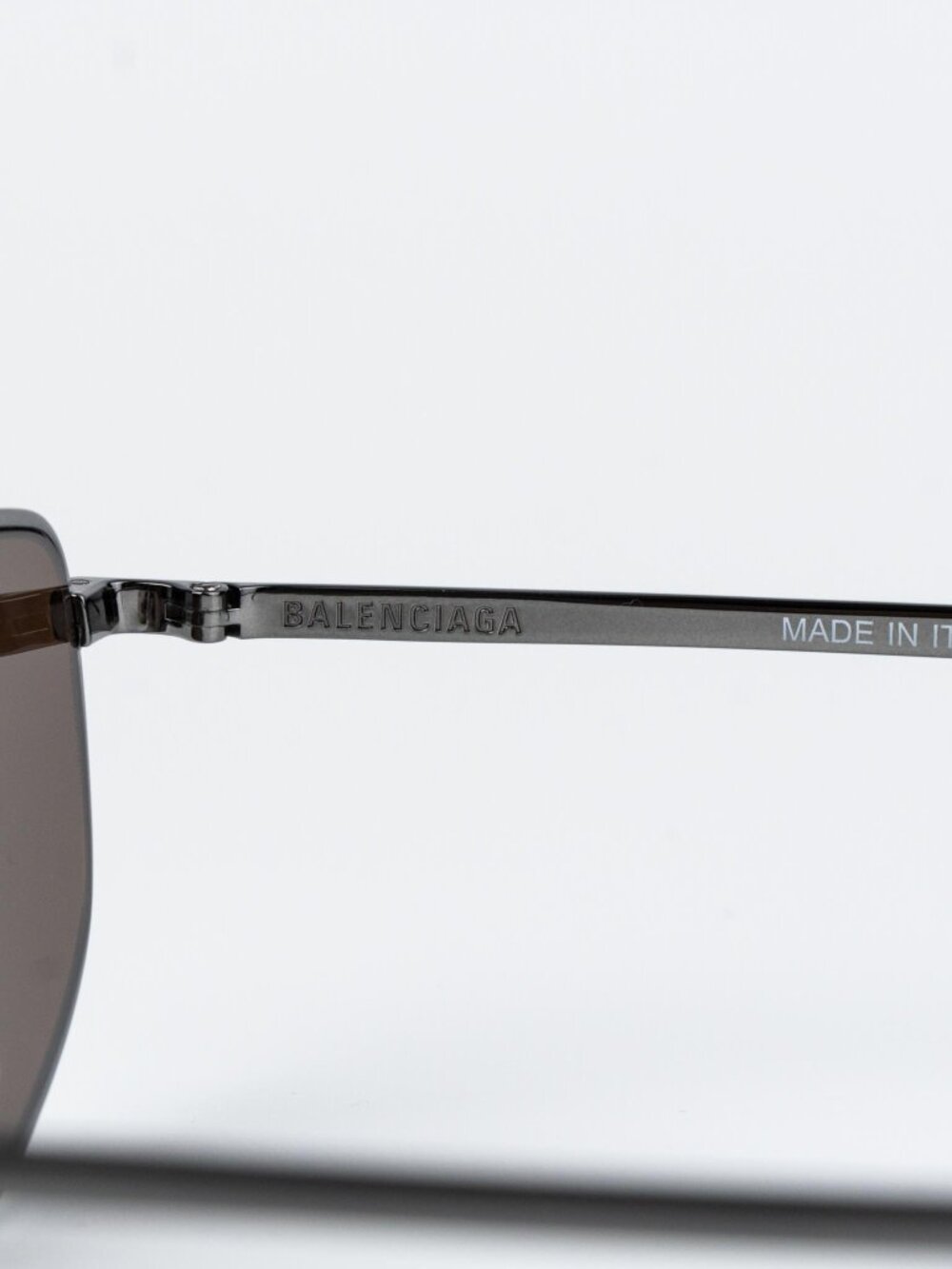 Balenciaga Women Sunglasses Ruthenium Brown BB0277S 002 NEW AUTHENTIC - Picture 9 of 12